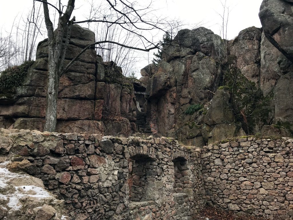 Ruins of Castle Bolczów, Poland
