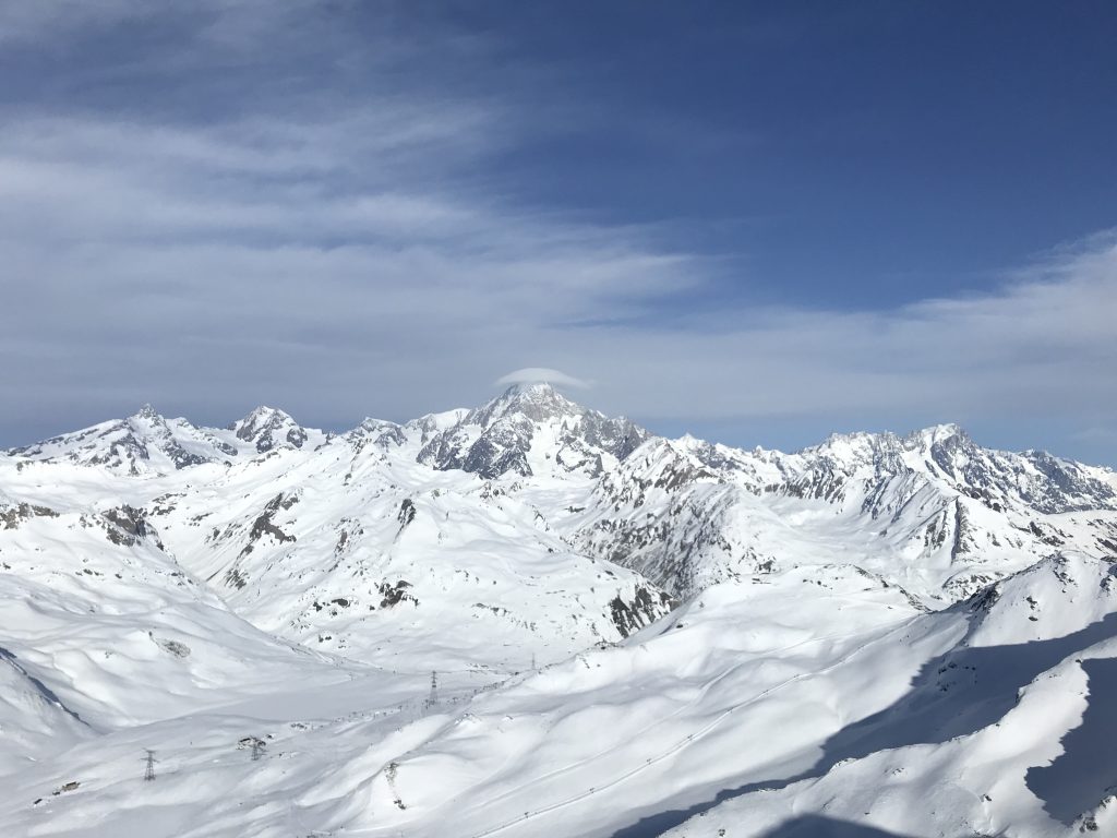 La Rosière - Snowboarding in French Alps