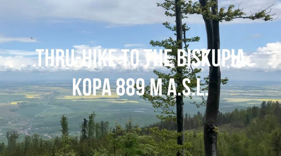 Thru-hike to the Biskupia Kopa 889 m a.s.l.
