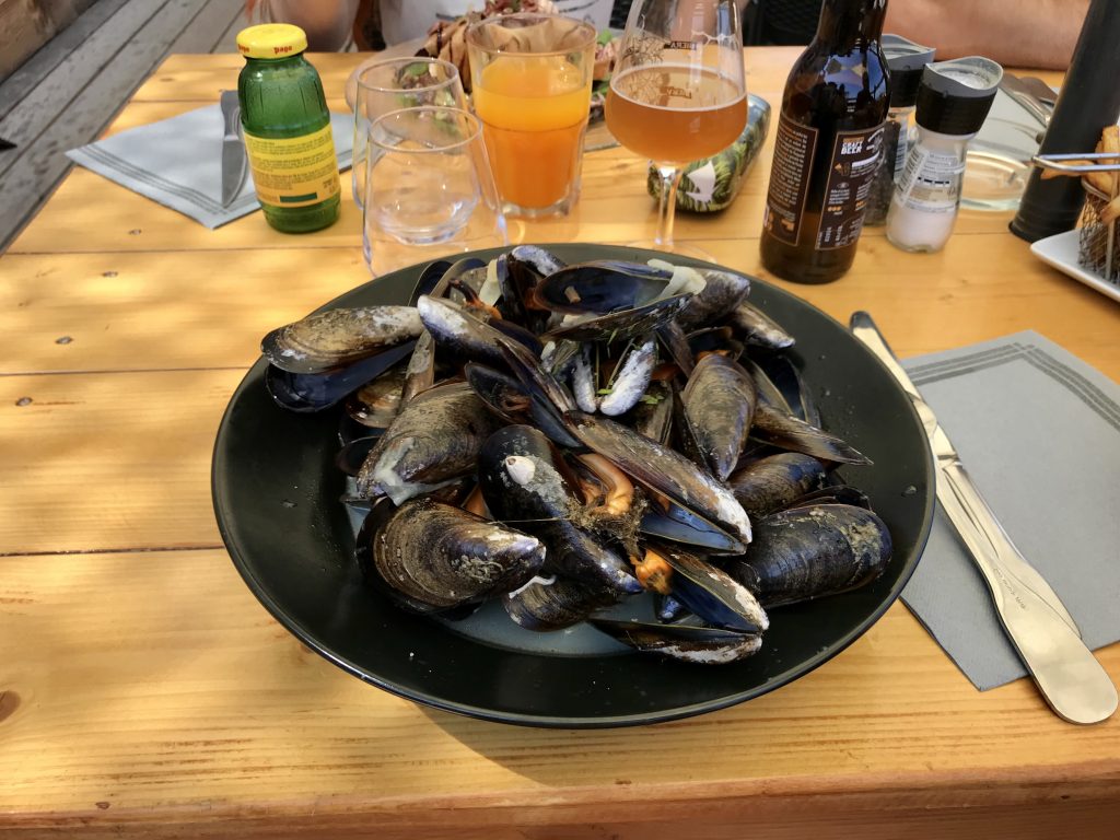 Seafood (mussels) from Calvi - Calvi, France